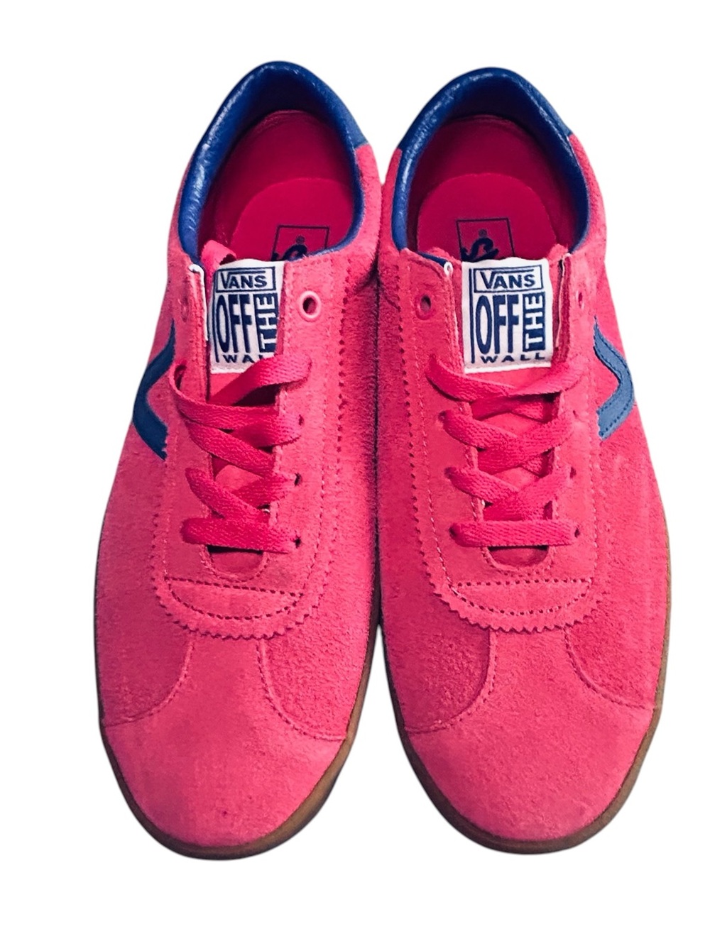 Women's Pink Sport Low Bambino Honeysuckle Suede Leather Sneakers size 11